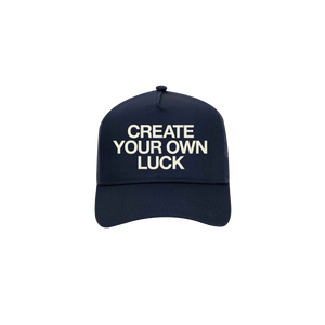 Create Luck Trucker Cap - Navy